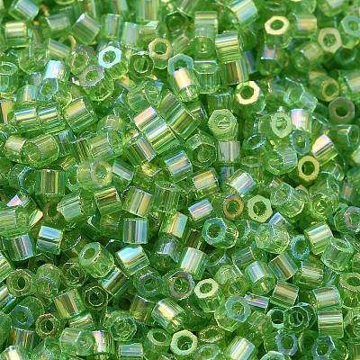 Transparent Colours AB Glass Seed Beads SEED-S042-19B-02-1