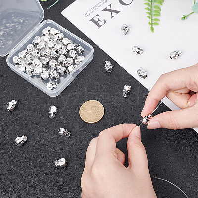 Alloy European Beads PALLOY-SC0003-41AS-1