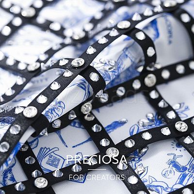 Preciosa® MAXIMA Crystal No Hotfix Flatback Stones Y-PRC-NSS12-20110-200-1