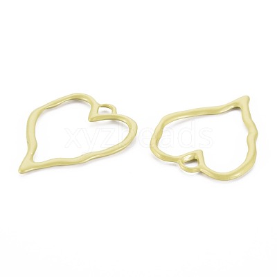 Alloy Open Back Bezel Pendants PALLOY-S121-93-1