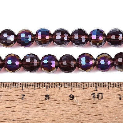Transparent Glass Beads Strands GLAA-Q107-02A-19-1