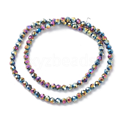Electroplate Glass Beads Strands EGLA-K015-10E-1