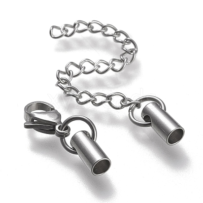 Tarnish Resistant 304 Stainless Steel Curb Chain Extender STAS-K195-29P-02-1