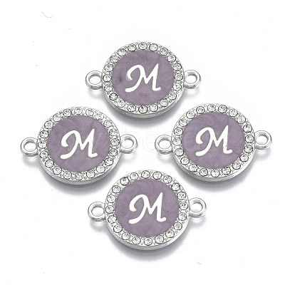 Alloy Enamel Links Connectors ENAM-TAC0003-01S-01M-1