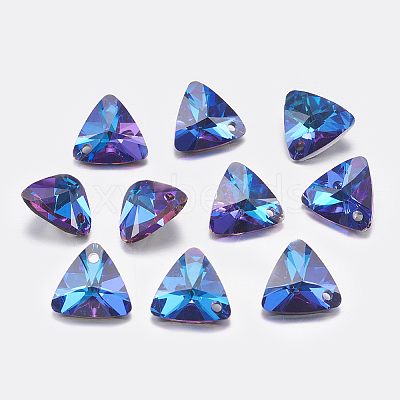 Faceted Glass Rhinestone Charms X1-RGLA-F050-A-001BB-1