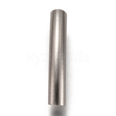 Non-Tarnish 304 Stainless Steel Tube Beads STAS-Z025-01P-1