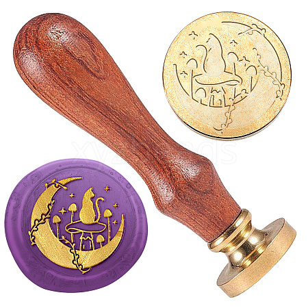 Wax Seal Stamp Set AJEW-WH0208-1111-1
