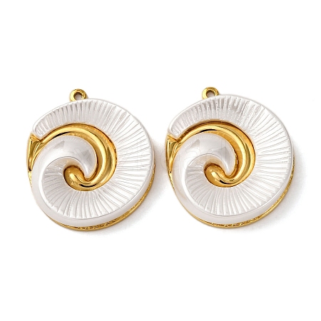 304 Stainless Steel Pendants STAS-L299-08G-1