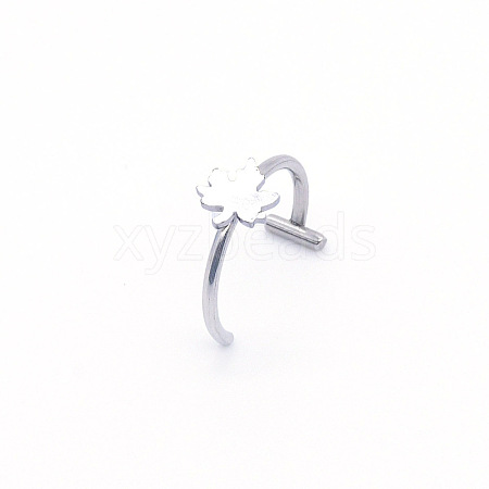 Anti-Tarnish 304 Stainless Steel 20 Gauge Fake Lip Rings Piercing Jewelry WGC994D-07-1