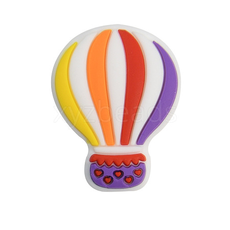 Hot Air Balloon Food Grade Eco-Friendly Silicone Beads PW-WG10CCF-01-1