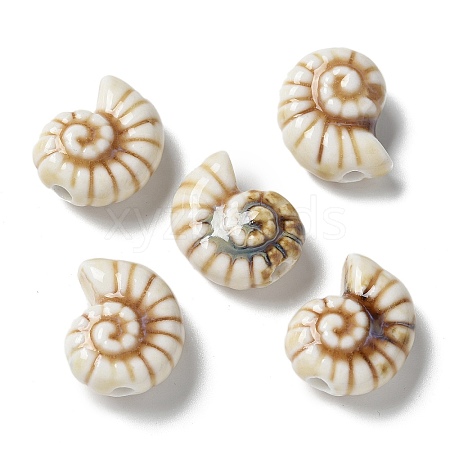 Handmade Porcelain Beads X-PORC-L080-F04-1