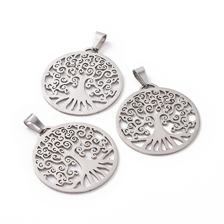 201 Stainless Steel Pendants STAS-T046-JN269-1-1