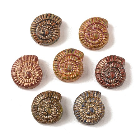 Baking Paint Glass Beads DGLA-G004-01J-1
