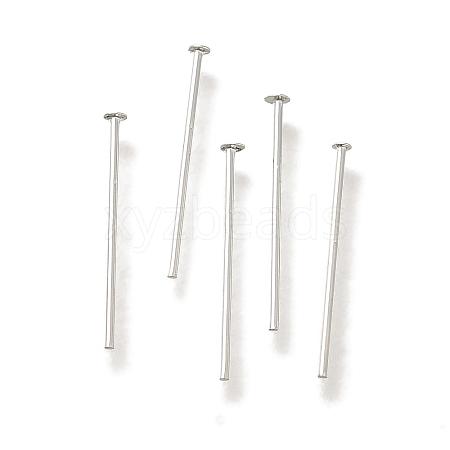 Brass Flat Head Pins KK-H502-01B-S-1