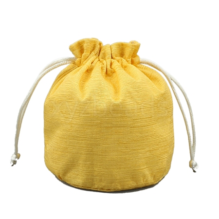 Linen Packing Pouches Drawstring Bags PW-WG38CE7-05-1