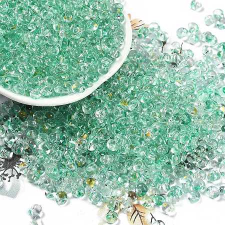 6/0 Spray Paint Fringe Glass Seed Beads X1-SEED-H003-11L-1