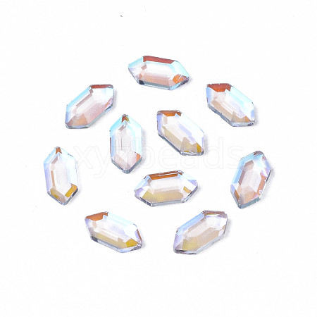 Glass Rhinestone Cabochons MRMJ-N027-018B-1