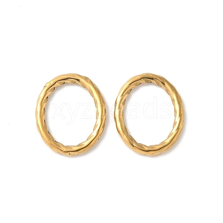 304 Stainless Steel Twisted Linking Rings STAS-L300-006C-G-1