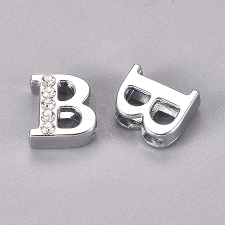 Alloy Slide Charms PALLOY-WH0066-21B-1