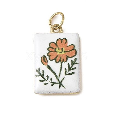 Baking Paint 304 Stainless Steel Pendants STAS-C178-01C-1