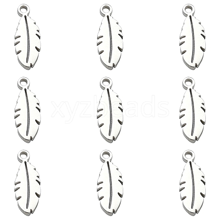 304 Stainless Steel Charms STAS-CJC0008-09P-1