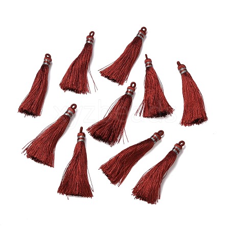 Nylon Tassel Big Pendants FIND-Z002-01F-1