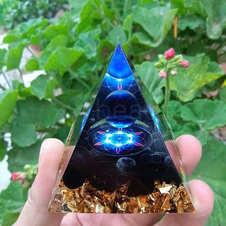 Orgonite Pyramid Resin Energy Generators PW-WG38973-01-1