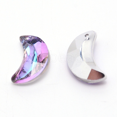 Electroplate Glass Pendants LS-GLAA-CJC0004-03-1