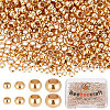 Beebeecraft 800Pcs 4 Styles 304 Stainless Steel Spacer Beads STAS-BBC0001-37G-1