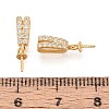 925 Sterling Silver Micro Pave Cubic Zirconia Pendant Bails STER-N016-92G-3
