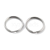 Non-Tarnish 304 Stainless Steel Split Key Rings STAS-Q314-02H-P-1