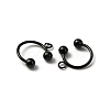 304 Stainless Steel Ear Cuff Findings FIND-WH0110-492EB-1
