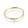 1/20 Yellow Gold Filled Stackable Rings Settings with Peg KK-Z116-01G-04-1