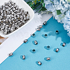 120Pcs 304 Stainless Steel European Beads STAS-BBC0009-79P-4