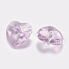 Faceted Glass Rhinestone Charms RGLA-F054-10x10-223-2