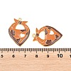 West Cowboy Theme Alloy Enamel Pendants ENAM-L056-01E-04-3