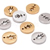 304 Stainless Steel Charms STAS-LS0001-22-4