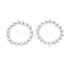 2Pcs 2 Styles Alloy & Electroplate Non-magnetic Synthetic Hematite Beaded Stretch Bracelets for Women BJEW-JB13373-2