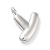 Rack Plating Brass Balloon Letter Pendants LS-KK-C050-01P-Y-1