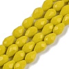 Opaque Solid Color Beads Strands LS-EGLA-N013-P4mm-D06-1