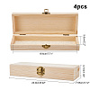 Pine Storage Box WOOD-WH0107-47-2