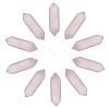 SUNNYCLUE 10Pcs Faceted Natural Rose Quartz Healing Stones G-SC0001-61-1