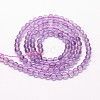 Natural Amethyst Beads Strands X-G-N0215-01-3mm-2