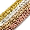 Electroplated Synthetic Non-magnetic Hematite Beads Strands G-I364-F01-1