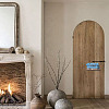 2Pcs 2 Style Mediterranean Style MDF Hanging Plate HJEW-CF0001-08-7