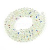 Transparent Glass Beads Strands EGLA-N016-3mm-06-2