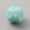 Cube Food Grade Eco-Friendly Silicone Beads SIL-TAC0003-11H-2