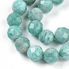 Natural Amazonite Beads Strands G-S345-10mm-25-4