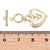 Brass Toggle Clasps KK-N254-147G-4