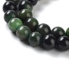 Dyed Natural Malaysia Jade Beads Strands G-G021-02A-06-3